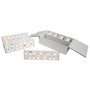 Travel Rowan Rummikub Set 14"L x 9.5"W x 4.25"H Silver Case