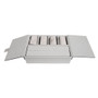Travel Rowan Rummikub Set 14"L x 9.5"W x 4.25"H Silver Case