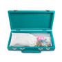 Mini Travel Mahjong Set 3941 Teal Case 12 L x 5.625 W x 2.25" H