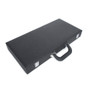 Travel Scrabble Set 18"L x 8.625"W x 2.125"H Onyx Black Case