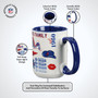 Buffalo Bills 2790 NFL Team Spirit Ceramic Coffee Mug Tea Cup 15 oz