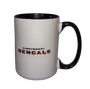 Cincinnati Bengals NFL Football Helmet Graffiti Drip Coffee Tea Cup Mug Ceramic 15 oz