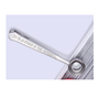 Strong as Expresso D4428 Coffee Protein Scoop & Clip Stainless Steel 6.75" L