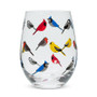 Flock of Birds 15 oz Stemless Wine Glass Clear by Abbott