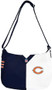 Chicago Bears NFL 300139 Pebble Split Hobo Purse Bag 14" L
