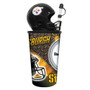 Pittsburgh Steelers NFL 3D Helmet Tumbler Cup 32 oz Plastic 10" H