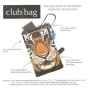 Cardinal SHB906 Beaded Club Bag Evening Clutch Purse w/ Shoulder Strap