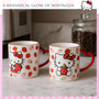 HELLO KITTY STRAWBERRY 21OZ MUG SET OF 2