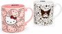 HELLO KITTY & KUROMI REPEAT WRAP 21OZ MUG SET OF 2