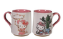 Cowgirl Hello Kitty Pink Holiday 17 oz Mug Set of 2 Blue Sky Sanrio