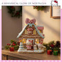 Hello Kitty Kuromi Cinnamoroll Gingerbread Ceramic Candle House 6" H