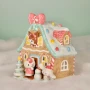 Hello Kitty Kuromi Cinnamoroll Gingerbread Ceramic Candle House 6" H