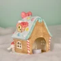 Hello Kitty Kuromi Cinnamoroll Gingerbread Ceramic Candle House 6" H