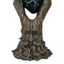Greenman Ent Holding Black Heart Container 13.19" H