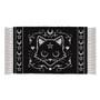 Black Cat 15882 PURRFECT 38.19" X 20.28" Cotton Entryway Rug Floor Mat