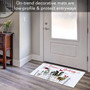 Animal Holiday Greeters 29 x 17 Entryway Rug Floor Mat USA Rubber Backing by Highland Home