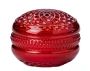 Holiday French Macaron 10525 Glass Candle Holder Jar 3 Pc Gift Set by Mixture