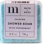 Shower Bomb Steamer Calming with Peppermint by Mixture Bath & Body 2.5 oz