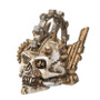 Mini Steampunk Mechanical Skull Figurine