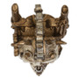Mini Steampunk Mechanical Skull Figurine