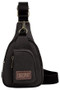Unisex Sling Backpack Bag B415 Canvas 6 x 10" Eurosport Zipper Closures