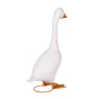 Giddy the Goose Statue 21" H Metal Porch Indoor Outdoor Decorative Figurine
