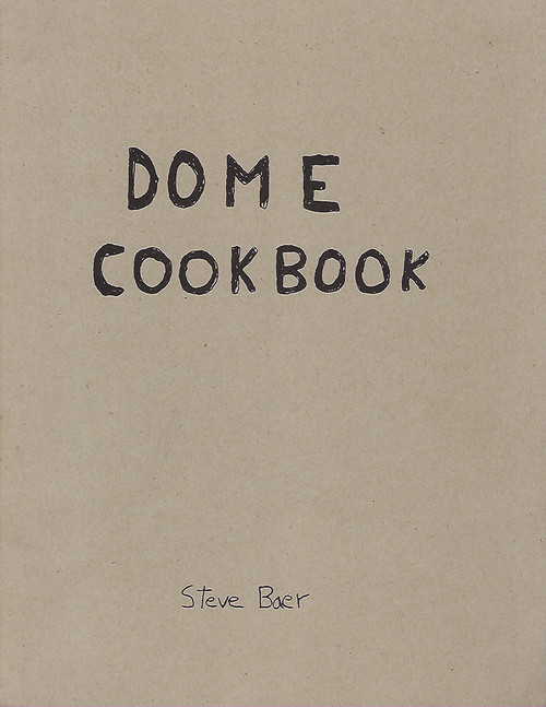 Cover of the rare 1996 edition of Steve Baer's iconic Dome Cookbook