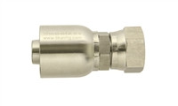 Stainless Steel 1/4" Hose x 1/4" 37° JIC Female Swivel Hydraulic Crimp Fitting