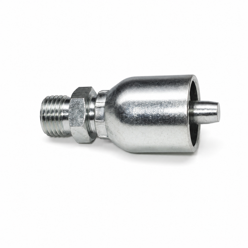 1/4" Hose X 1/4" OFTM Male, BW2304-04OFTM Hydraulic Crimp Fitting, W-Series