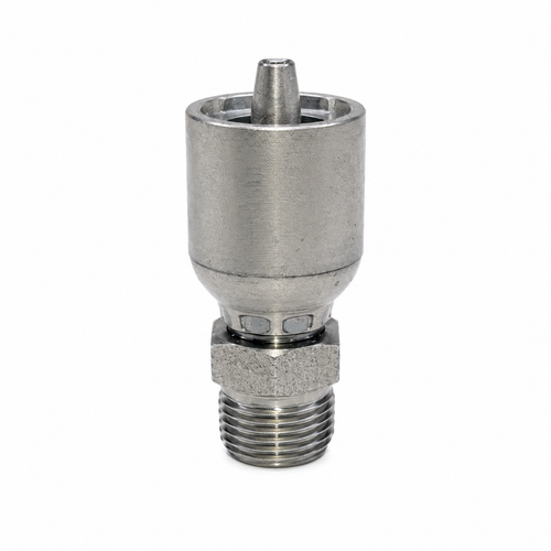5/8" Hose X-30 DHM, Metric Heavy Male Straight, 30 x 1.5 DKO-S, BW2310-30DHM Hydraulic Crimp Fitting, W-Series