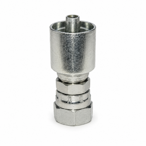 3/8" Hose X 18 FX-KOMA - Komatsu 30 Deg Seat Female Swivel, BW2306-18FX-KOMA Hydraulic Crimp Fitting, W-Series