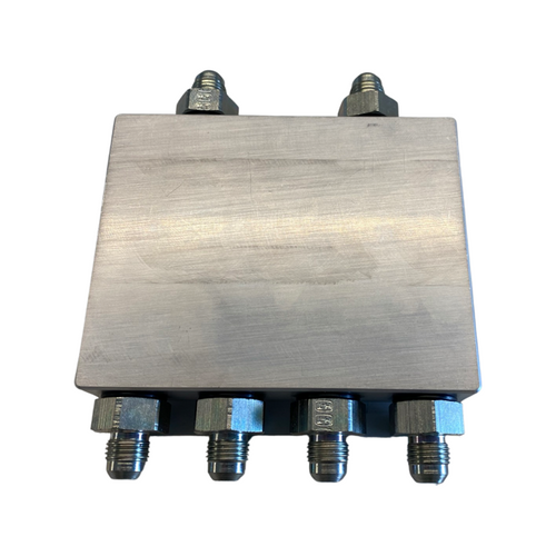 Hydraulic Distribution Block, Aluminum Hydraulic Manifold