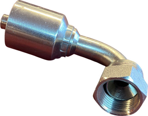 1/2" Hose X 5/8" Female JIC 90 Degree, BW2306-08FJ90 Hydraulic Crimp Fitting, W-Series