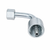 3/4" Hose X 3/4" OF90 Degree Long Drop Female, BW2312-12OF90L Hydraulic Crimp Fitting, W-Series