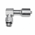 1/2" Hose X 5/8" RAX90 Male SAE O-Ring Boss 90° Swivel, BW2308-10RAX90 Hydraulic Crimp Fitting, W-Series