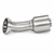 1" Hose X 1" Code 61 Flange, BW2316-16PA45 45° Degree Hydraulic Crimp Fitting, W-Series