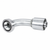 1" Hose X 1.1/4" Super Cat Flange, BW2316-20SC90 90 Degree Hydraulic Crimp Fitting, W-Series