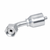 3/8" Hose X 1/2" OF90 Degree Long Drop Female, BW2306-8OF90L Hydraulic Crimp Fitting, W-Series
