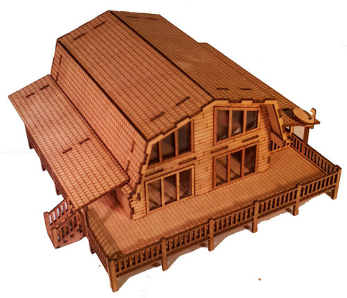 Deluxe Cabin HO scale