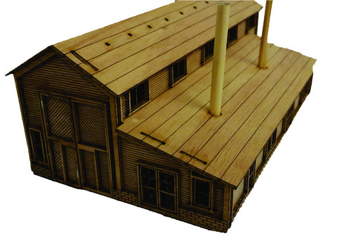 Engine House Tool Shed HO scale