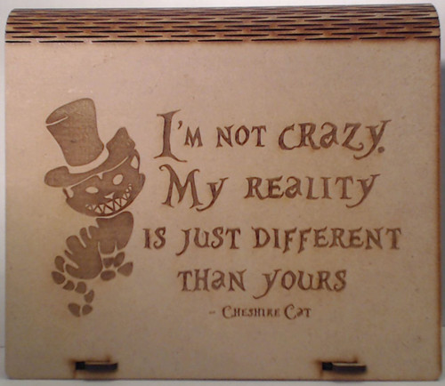 Book Box "I'm not crazy. My reality is different than yours"