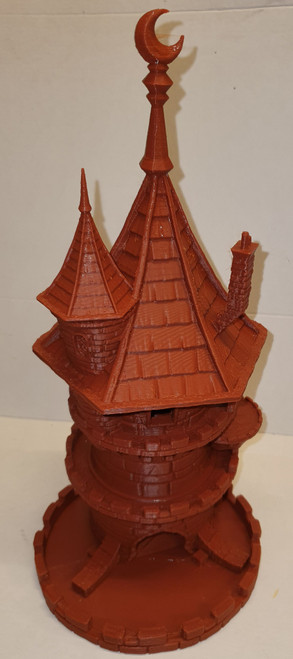 Wizard Class Dice tower Brick Red