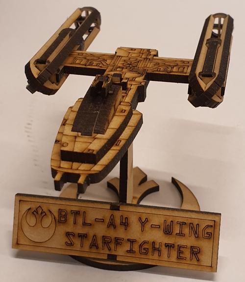 Y-Wing with Stand