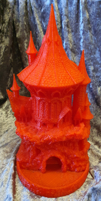 Sorcerer Class Dice Tower Translucent Red