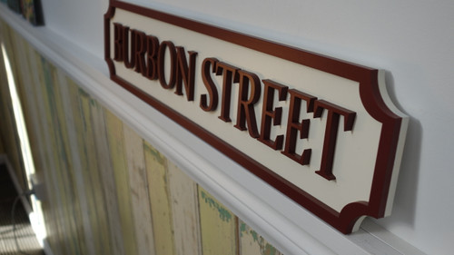 Burbon Street Layered Sign