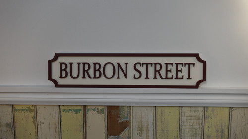 Burbon Street Layered Sign