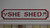 She Shed Layered Sign