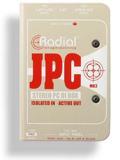 Radial Engineering JPC Computer Direct Box - Lunchbox Audio
