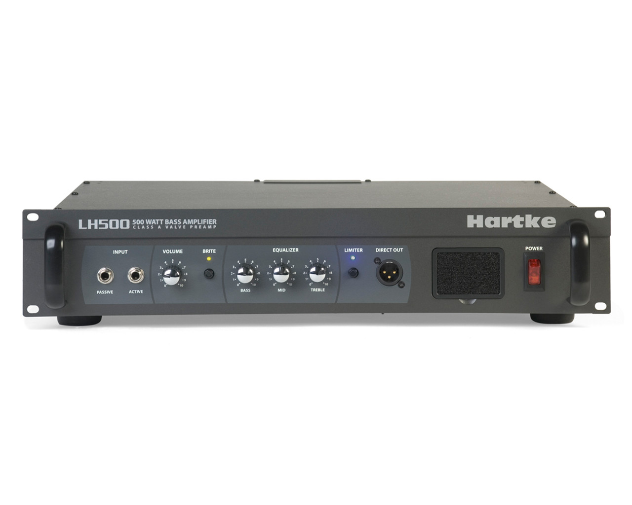 Hartke LH500 ベースアンプ 500W Hartke LH500 500 Watt Bass Amplifier Head Class A Valve Preamp