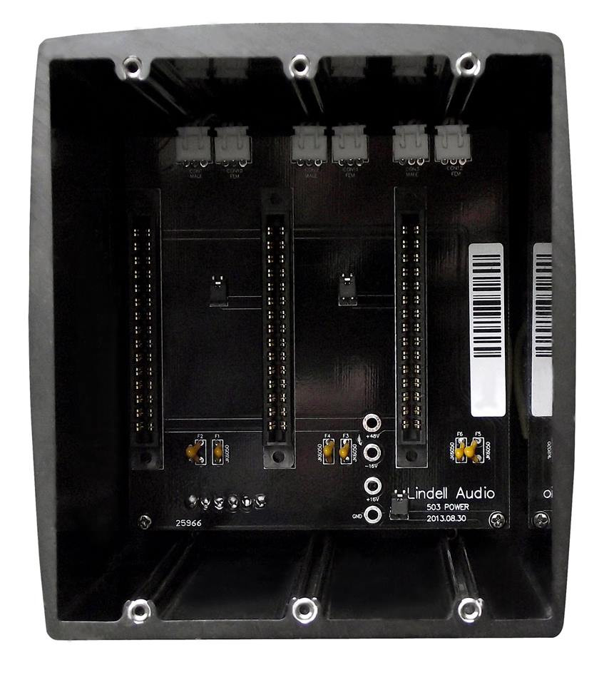 Lindell Audio 503 Power - 3-Slot 500 Series Rack Enclosure